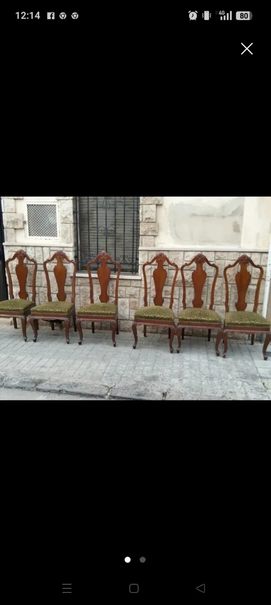 Due sedie antiche in stile Luigi XVI