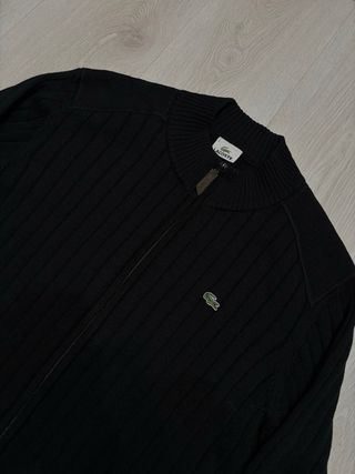 Jersey Lacoste chaqueta con cremallera pull sweat