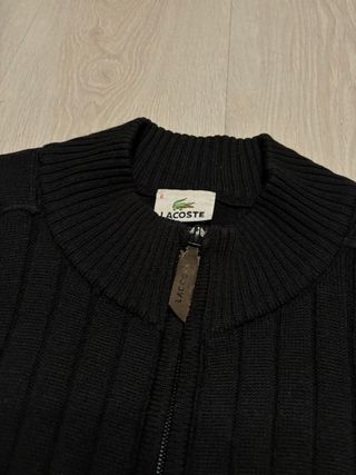 Jersey Lacoste chaqueta con cremallera pull sweat