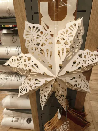 Stelle Natale Carta Fatte a Mano