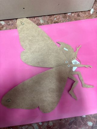 Hada de madera articulada