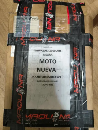 Tubo de escape Kawasaki Z900 Original