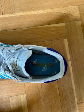 Zapatillas Adidas Jeans Piel Talla 40.5