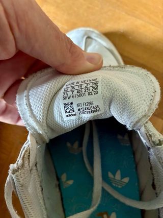 Zapatillas Adidas Jeans Piel Talla 40.5