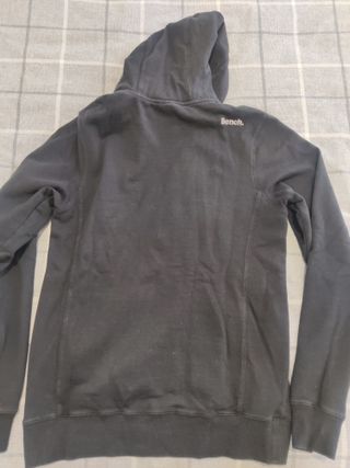 Sudadera con capucha Bench negra Hombre