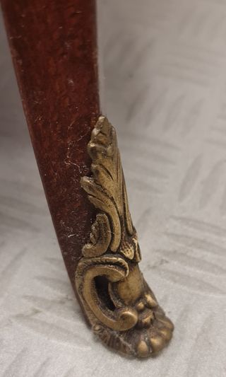 Cómoda Auxiliar Luis XVI Mármol y Madera