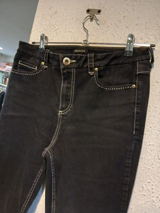 Pantalón Massimo Dutti Negro Talla 38