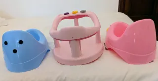 Orinal y asiento de baño para bebé
