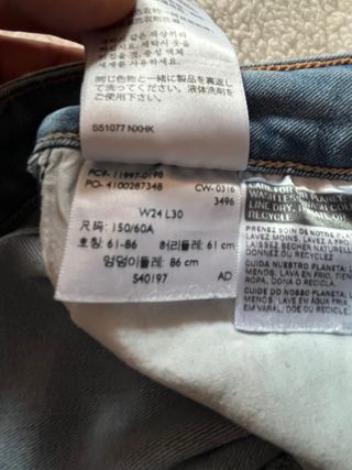 Pantalón vaquero Levi's azul