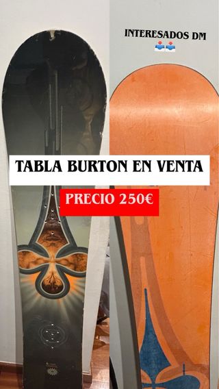 Tabla Snowboard Burton 7'9