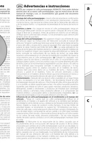 Cofre Techo Bermude 3300 Negro