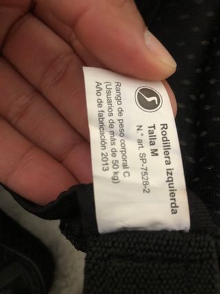 Protecciones para patines, bici, patinete