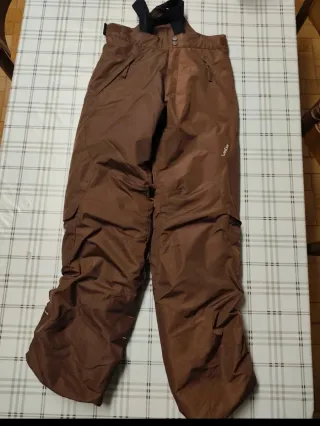 Salopette sci marrone 12 anni