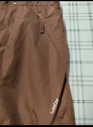 Salopette sci marrone 12 anni