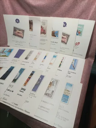 Lote 21 documentos FNMT