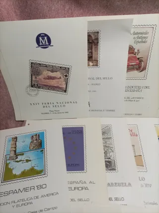 Lote 21 documentos FNMT