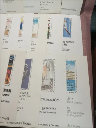 Lote 21 documentos FNMT