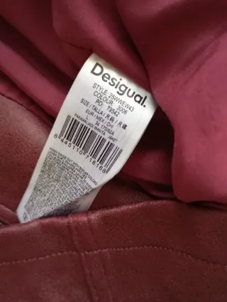 Cazadora efecto piel Desigual