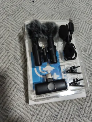 Micrófono Inalámbrico Mini para Phone/Pad/Android