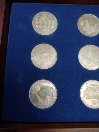 Colección Monedas Centenario Real Madrid