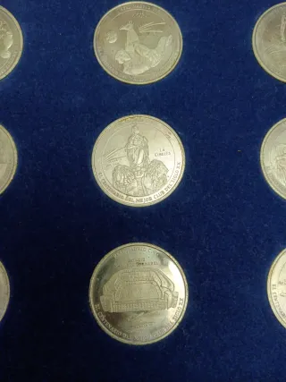 Colección Monedas Centenario Real Madrid