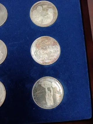 Colección Monedas Centenario Real Madrid