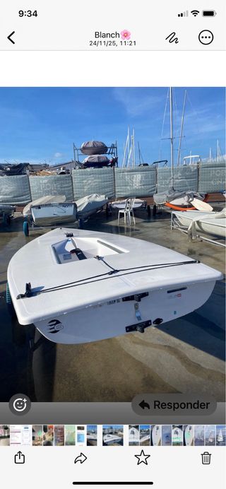 Barco ILCA 6 ELEMENT 6 versión Carbono