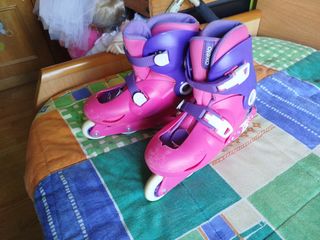 Patines Oxelo rosas talla ajustable