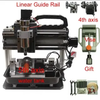 Fresadora CNC 4 ejes
