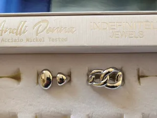 Anelli Donna Acciaio Inox Nickel Tested