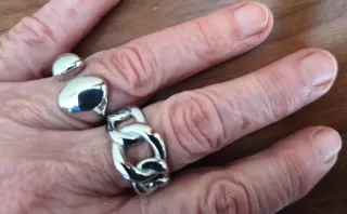 Anelli Donna Acciaio Inox Nickel Tested