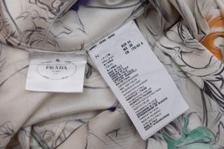 Blusa Prada Estampado Caballos Multicolor