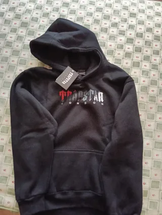 Sudadera capucha negra Trapstar talla S