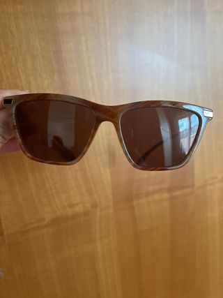 Occhiali da sole Victoria Beckham marroni e oro