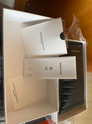 Occhiali da sole Victoria Beckham marroni e oro