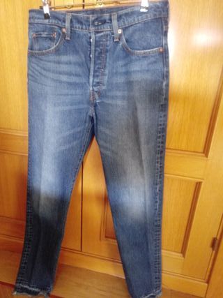 Pantalon vaquero mujer Levi's 501 Skinny W28 L30