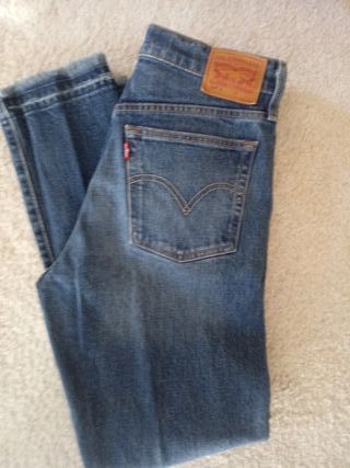 Pantalon vaquero mujer Levi's 501 Skinny W28 L30