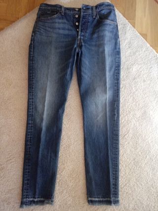 Pantalon vaquero mujer Levi's 501 Skinny W28 L30