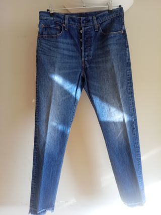 Pantalon vaquero mujer Levi's 501 Skinny W28 L30