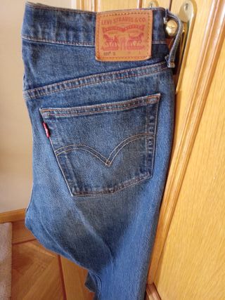 Pantalon vaquero mujer Levi's 501 Skinny W28 L30