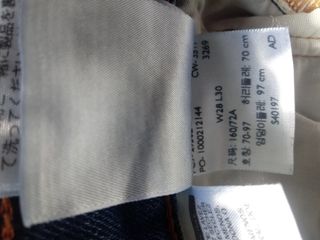 Pantalon vaquero mujer Levi's 501 Skinny W28 L30