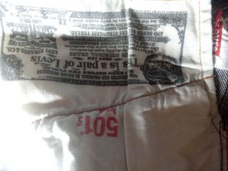 Pantalon vaquero mujer Levi's 501 Skinny W28 L30