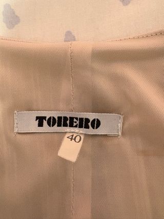 Blusa TOPGOGO Beige Rayas Blancas