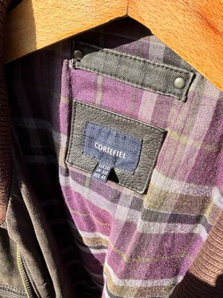 Chaqueta de piel CORTEFIEL Marrón Talla XXL