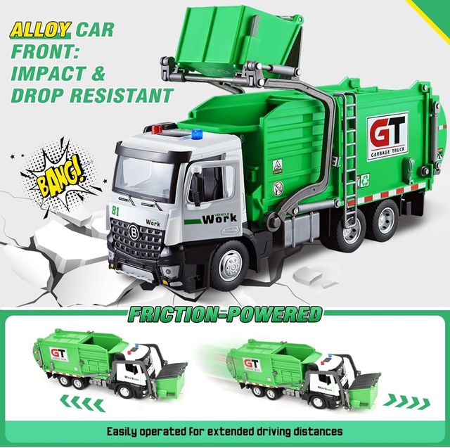 Camion dei Rifiuti con Suoni e Luci, Giocattolo