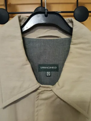 Gabardina Springfield Hombre Beige