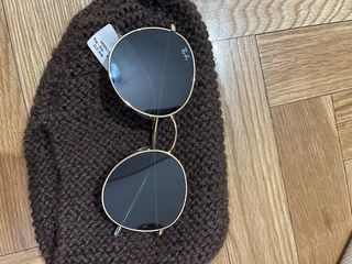 Gafas Ray-Ban Redondas Doradas Negras