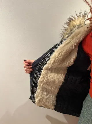 Parka Azul Mujer Bershka