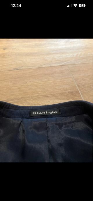 Traje azul marino hombre