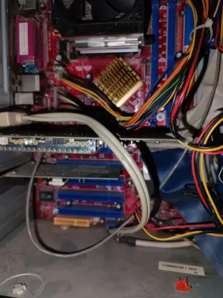 Ordenador Pentium 4 Azul/Gris